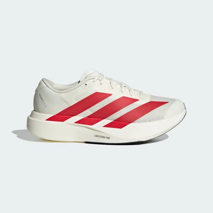 ADIDAS ADIZERO EVO SL "Off WHITE/BETTER SCARLET/CORE BLACK"