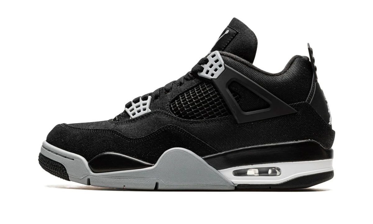 AIR JORDAN 4 "BLACK CANVAS"