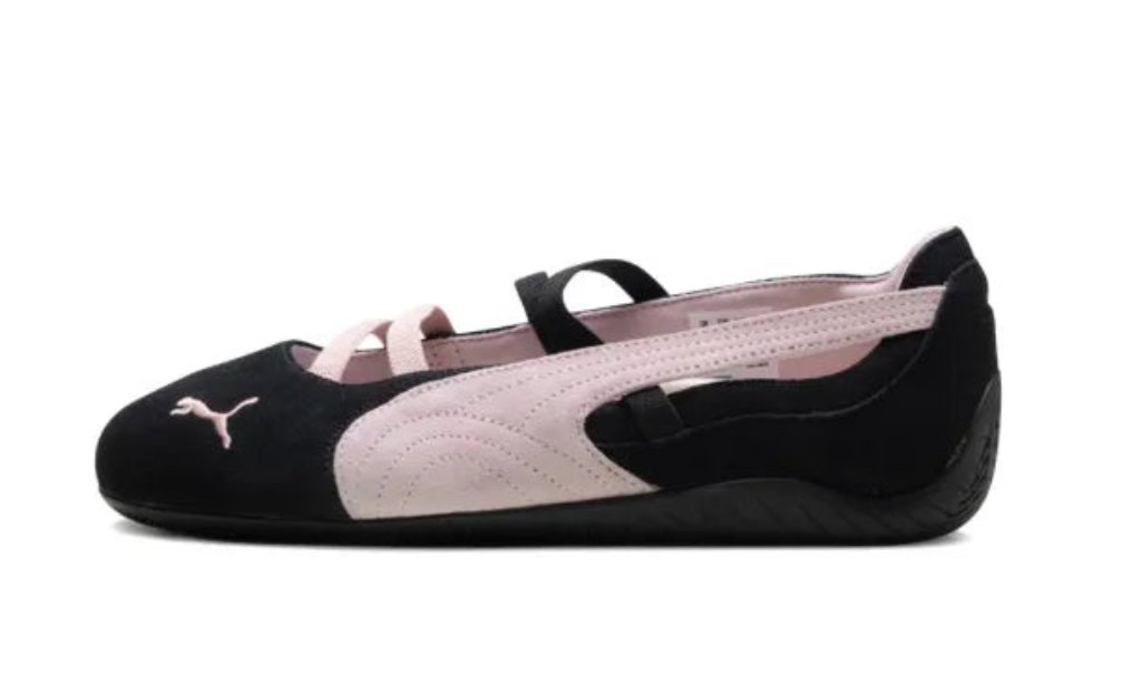 PUMA Speedcat Ballet "Black/Mauve Mist" sneakers
