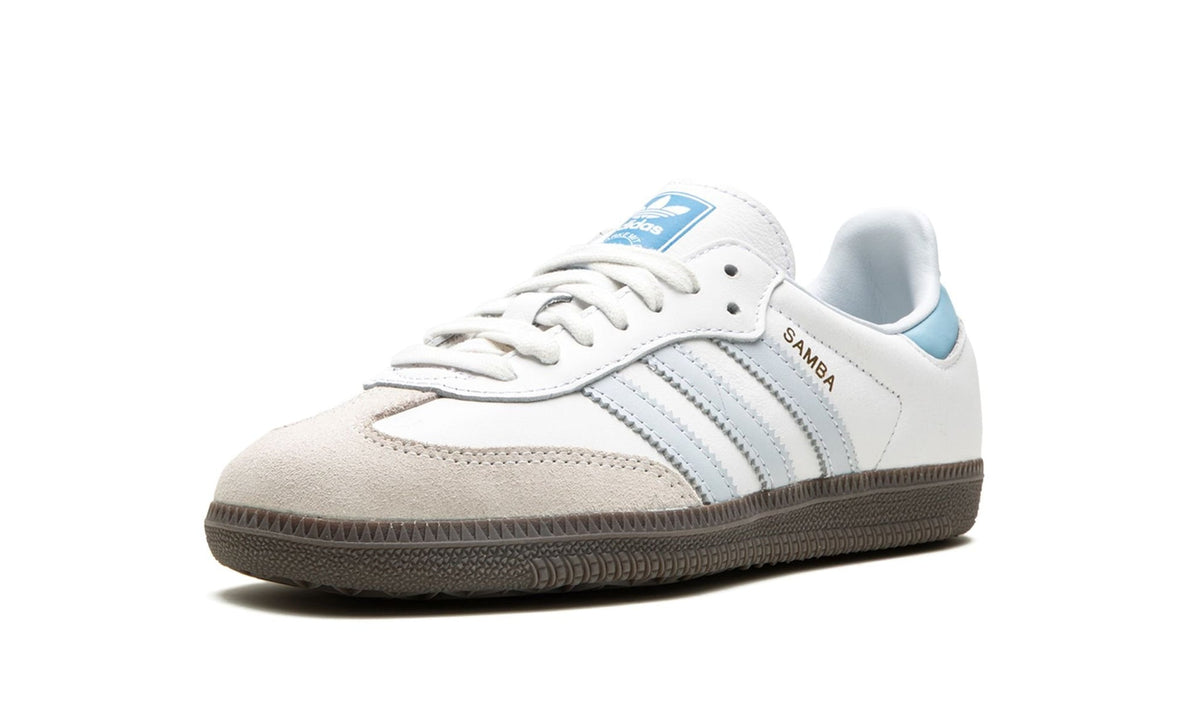 ADIDAS SAMBA OG "White / Halo Blue"