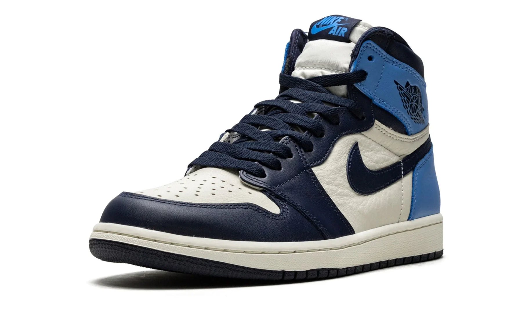 AIR JORDAN 1 RETRO HIGH OG "OBSIDIAN/UNIVERSITY BLUE"