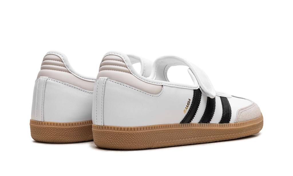 ADIDAS SAMBA JANE "WHITE BLACK GUM"